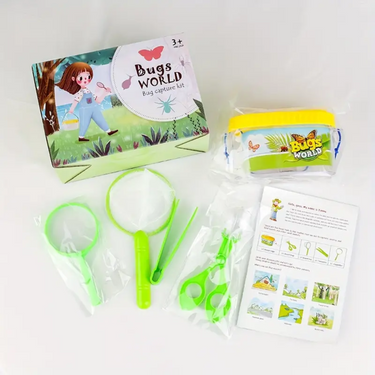 Kit para atrapar insectos | Divertido y educativo - Descubre el mundo de los insectos